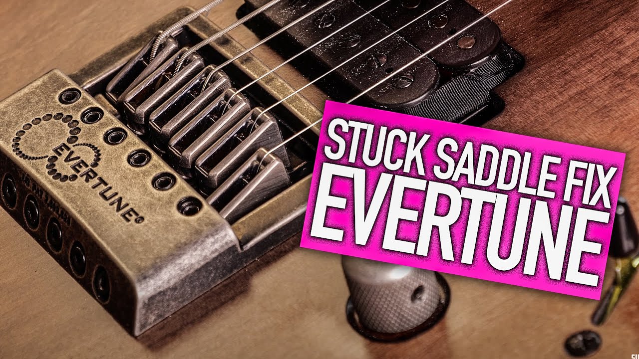 Evertune — Устранение неполадок с застрявшим седлом
