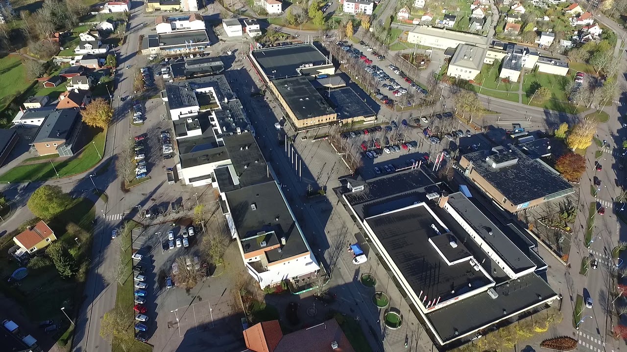 Vy över Hallstahammar, 2017-11-03