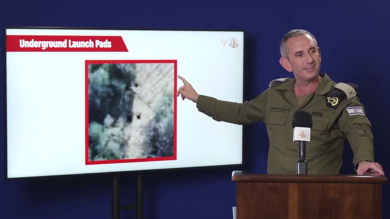 Hamas’ Exploitation of Gazan Hospitals—A Briefing by IDF Spokesperson RAdm. Daniel Hagari.