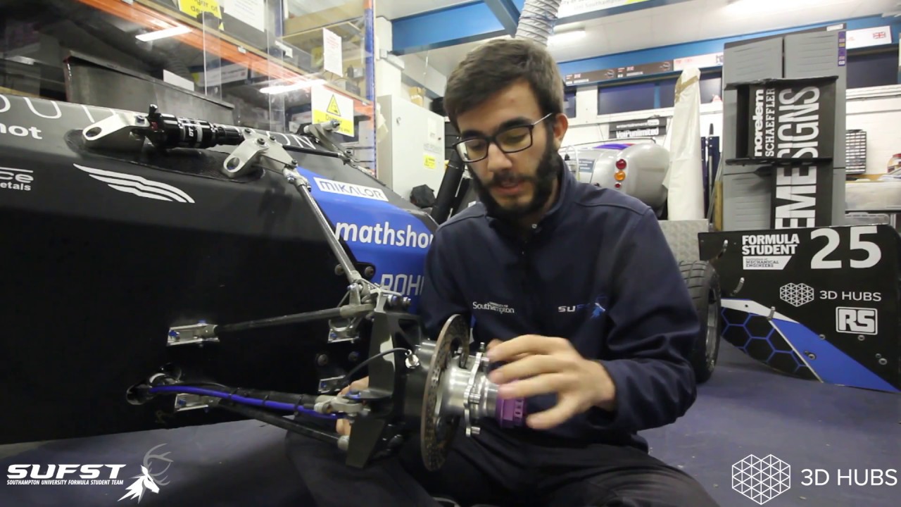 Manufacturing our Suspension System | Formula Student | 3D Hubs