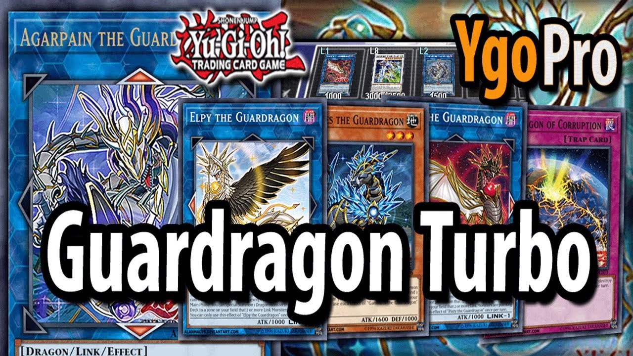 Guardragon Turbo (YgoPro) - 'Tzolkin' Link!! FREE Borreload & Crystal Wing!