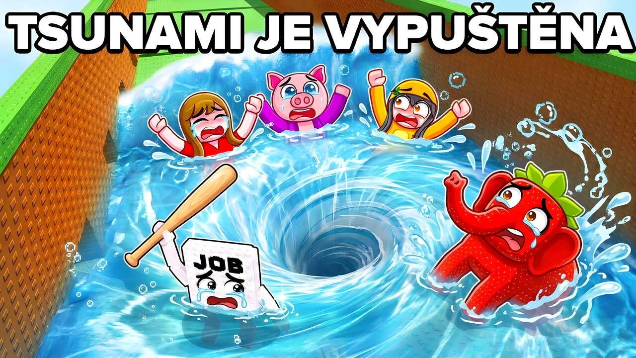 Testuju VIRÁLNÍ TRIKY v Escape Tsunami For Brainrots!