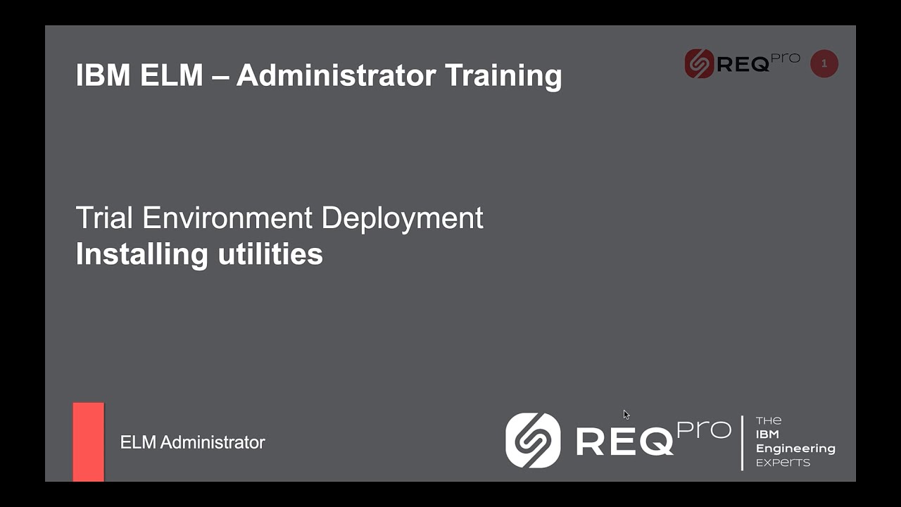 Installing IBM Engineering Lifecycle Management 7.0 Trial Environment - Part 4/4