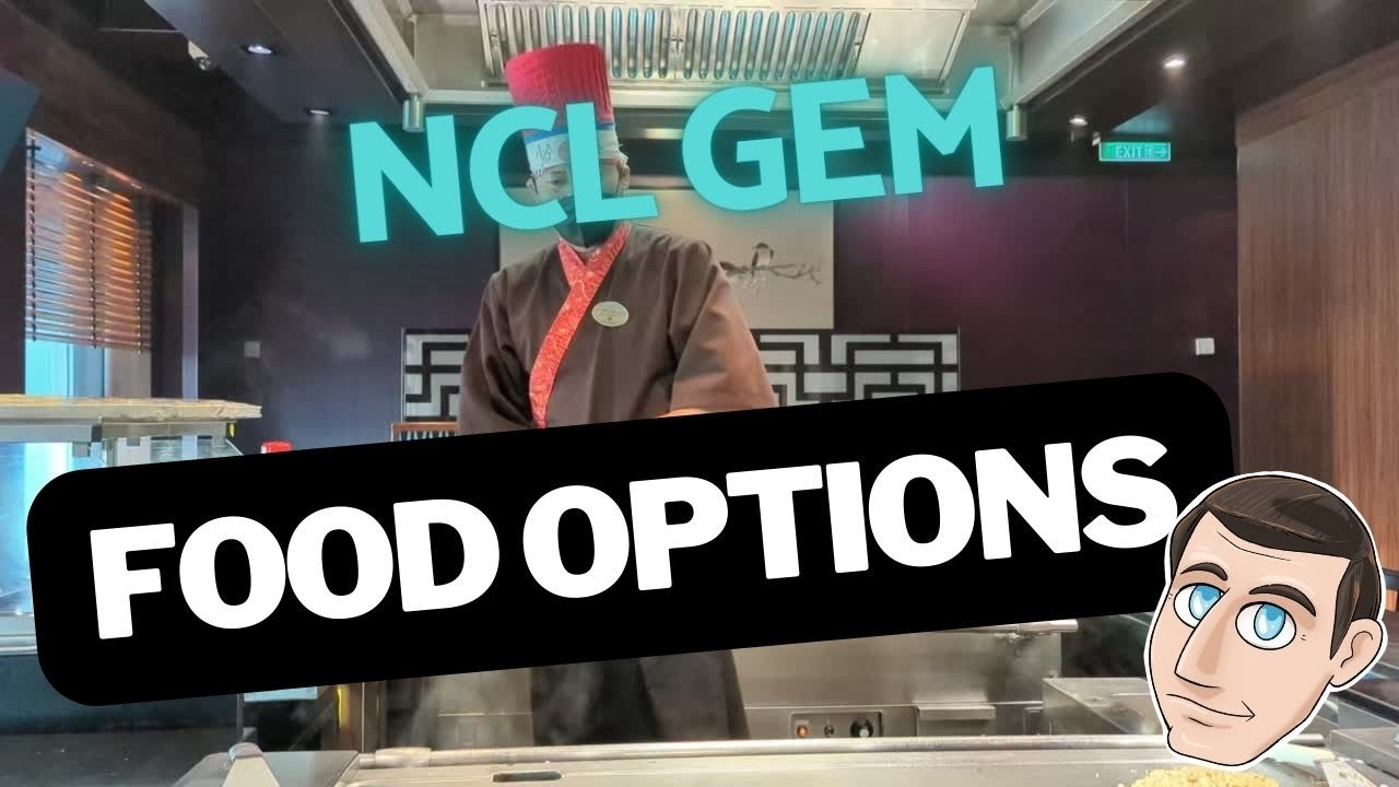 NCL GEM — все варианты еды с меню — #NCL #NCLGEM #NCLFOOD