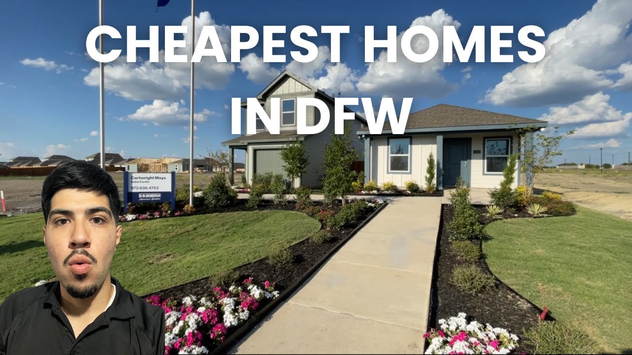 The most AFFORDABLE New Construction Homes in DFW
