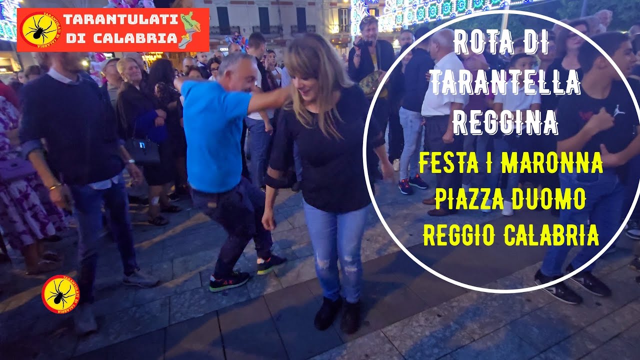 191 - ROTA DI TARANTELLA CALABRESE A FESTA I MARONNA