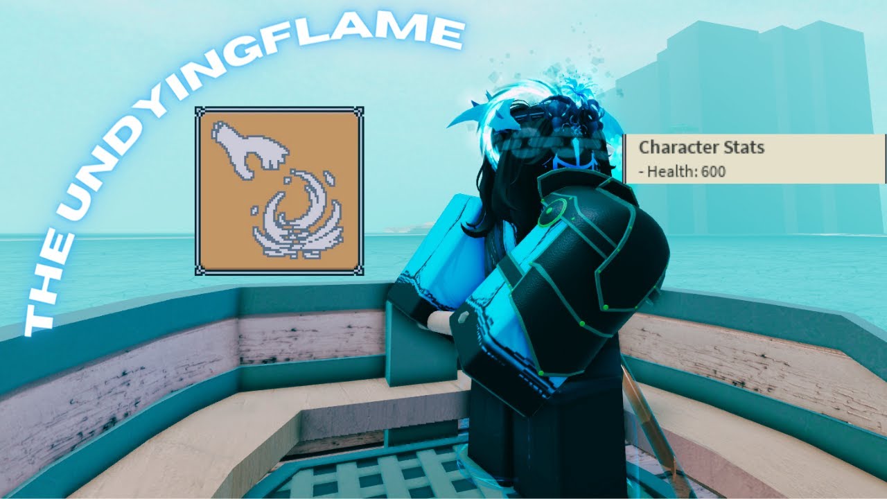 This Azure Flame Spear Gank Build Wont Die (600 HP) l DEEPWOKEN