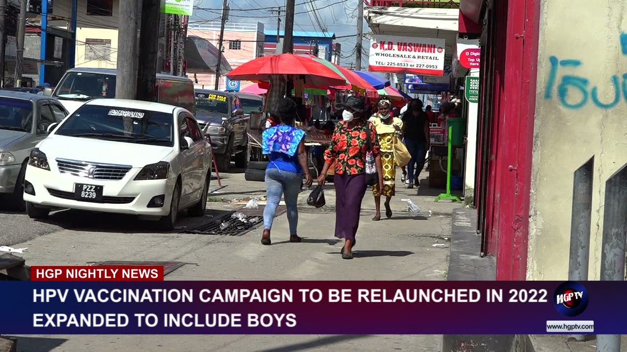 HPV VACCINATION CAMPAIGN TO BE RELAUNCHED IN 2022 - EXPANDED TO INCLUDE BOYS