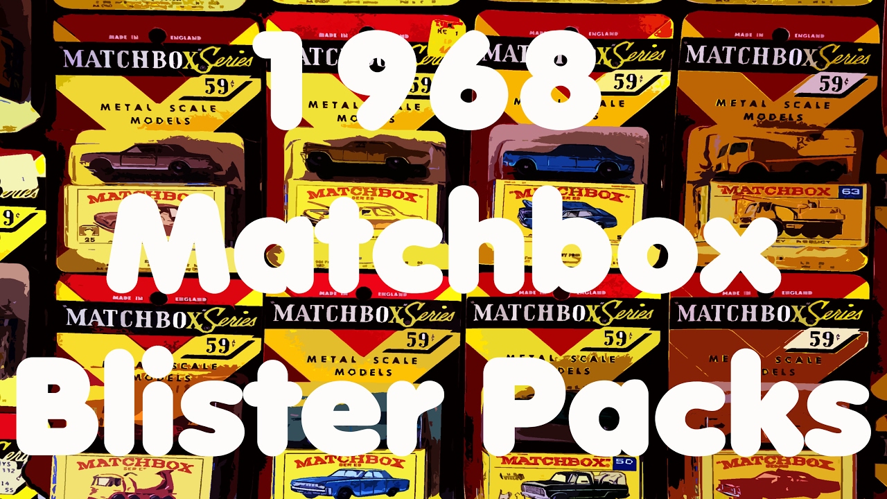 Matchbox 1968 Blister Pack Collection - Video No.190 - February 3, 2017