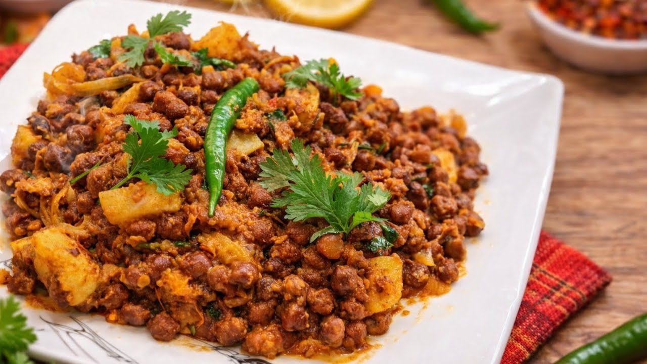 ইফতার স্পেশাল ছোলা বুট ভুনা রেসিপি। 