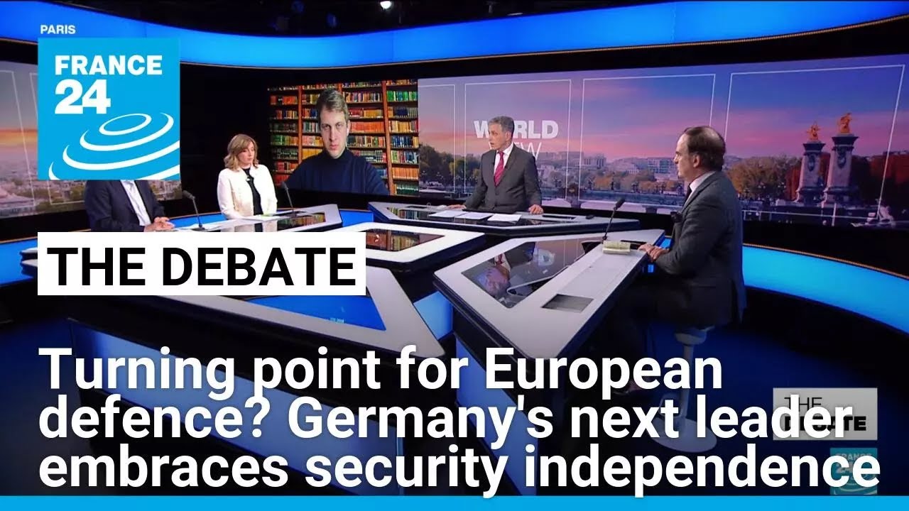 Turning point for European defence? Germany's next leader embraces security independence