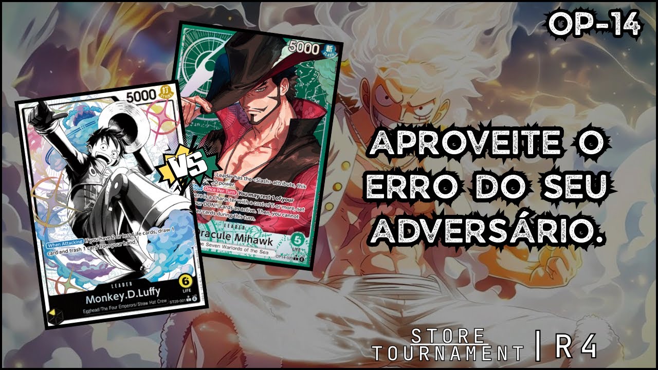 [OP-14] Luffy (ST29) x Mihawk (OP-14) - STORE TOURNAMENT