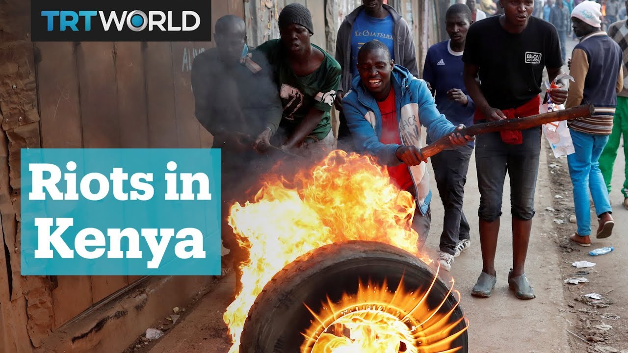 Kenya erupts into violence amid allegations of election fraud