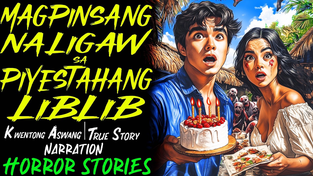 MAGPINSANG NALIGAW SA PIYESTAHANG LIBLIB | Kwentong Aswang | True Story