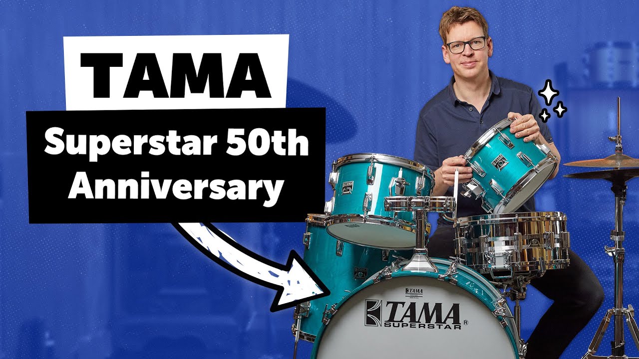 Tama | Superstar 50th Anniversary Set | Sound Demo
