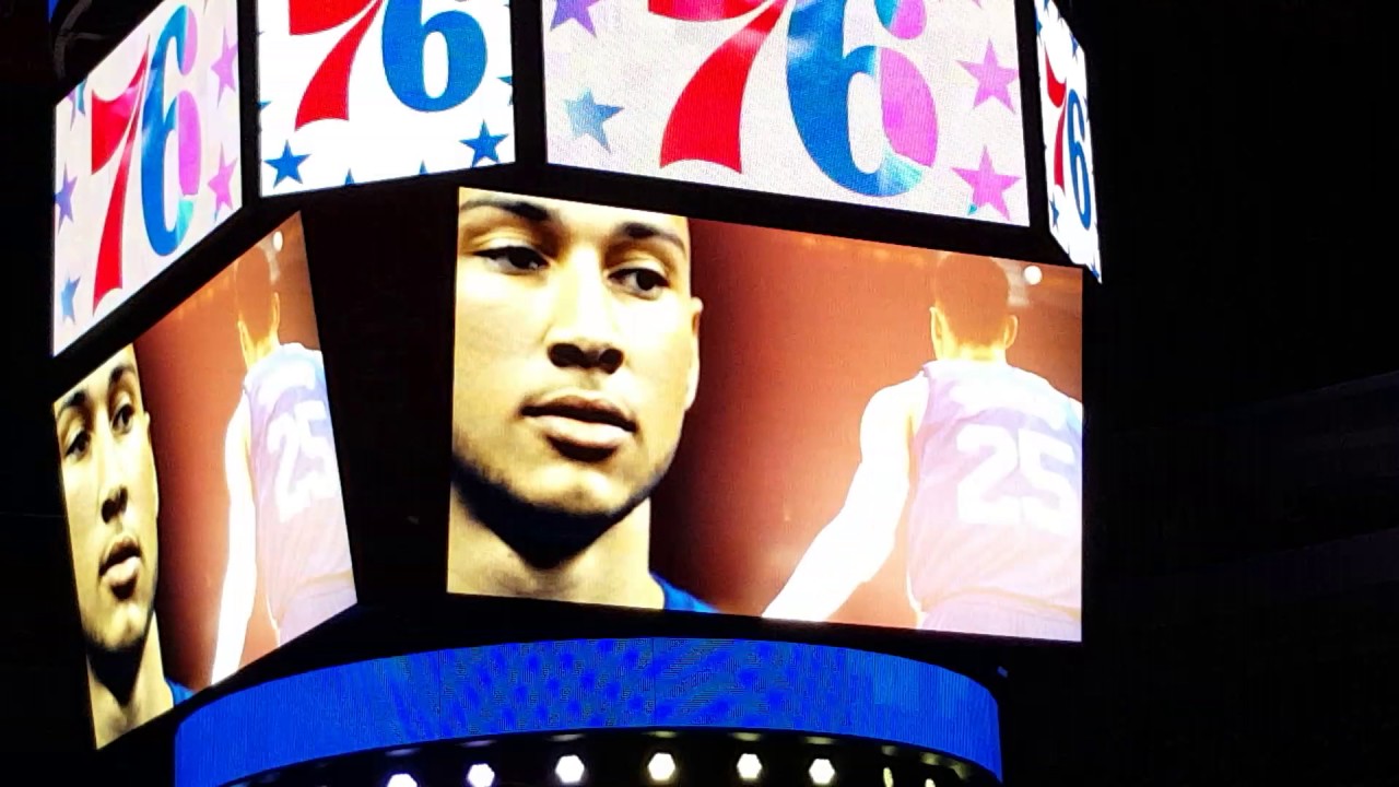 76ers 2016-2017 Player intos vs the OKC Thunder