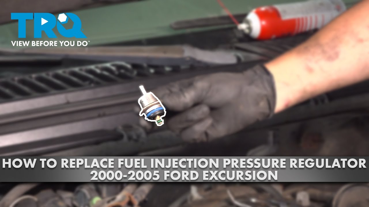 How to Replace Fuel Injection Pressure Regulator 2000-2005 Ford Excursion