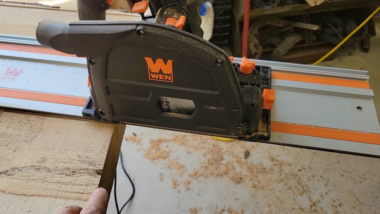 K-man Builds - Wen CT1065 Track Saw Unbox and Initial Review