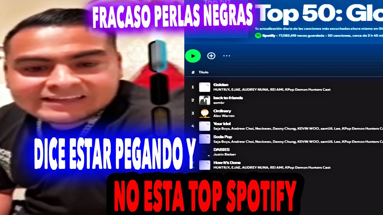 Jose Torres N0 Dice La REALIDAD De Su CANCION De PERLAS NEGRAAZ En Spotify