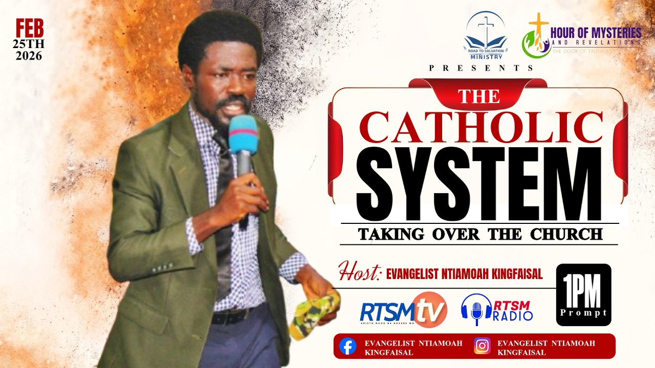 THE CATHOLIC SYSTEM HAS TAKING OVER THE CHURCH