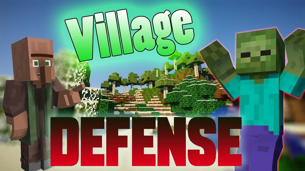 Minecraft Village Defense Plugin