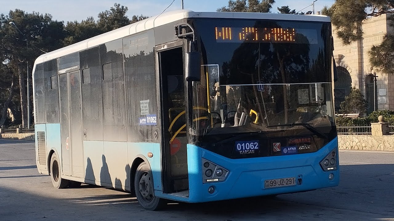 Bakı 340 nömrəli avtobus. Səfər(Binə qəsəbəsi(İmam Həsən məscidi)➡️Mərdəkan qəsəbəsi(Dalğa beach))