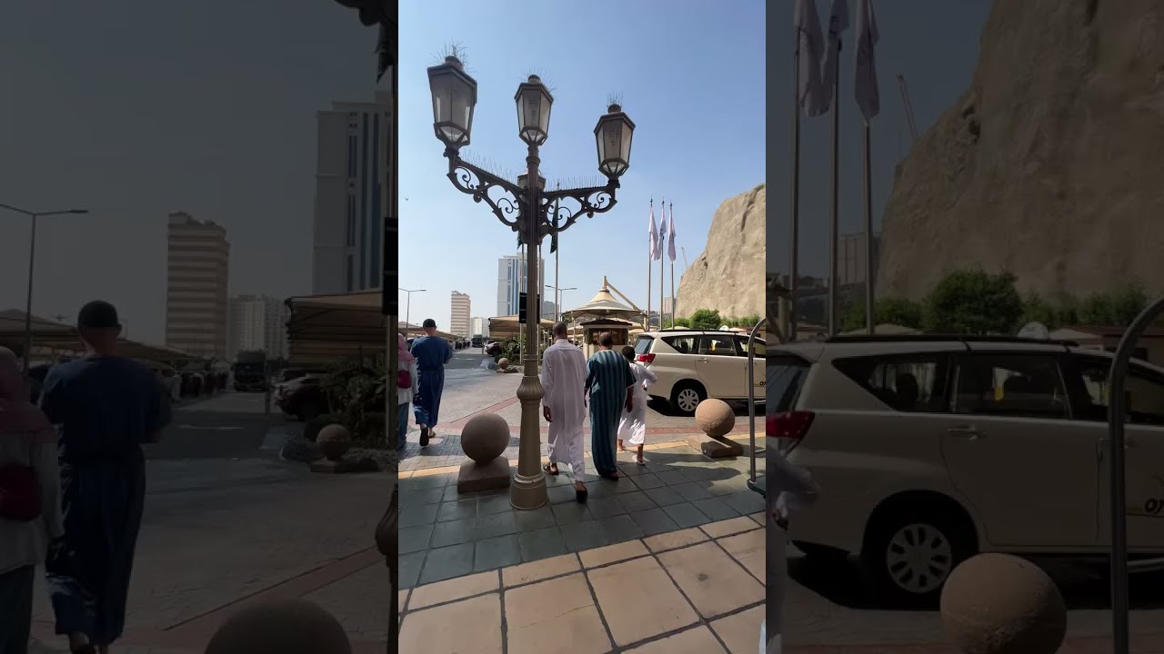 Road to Haram from Al Ebaa Hotel Makkah mekkah