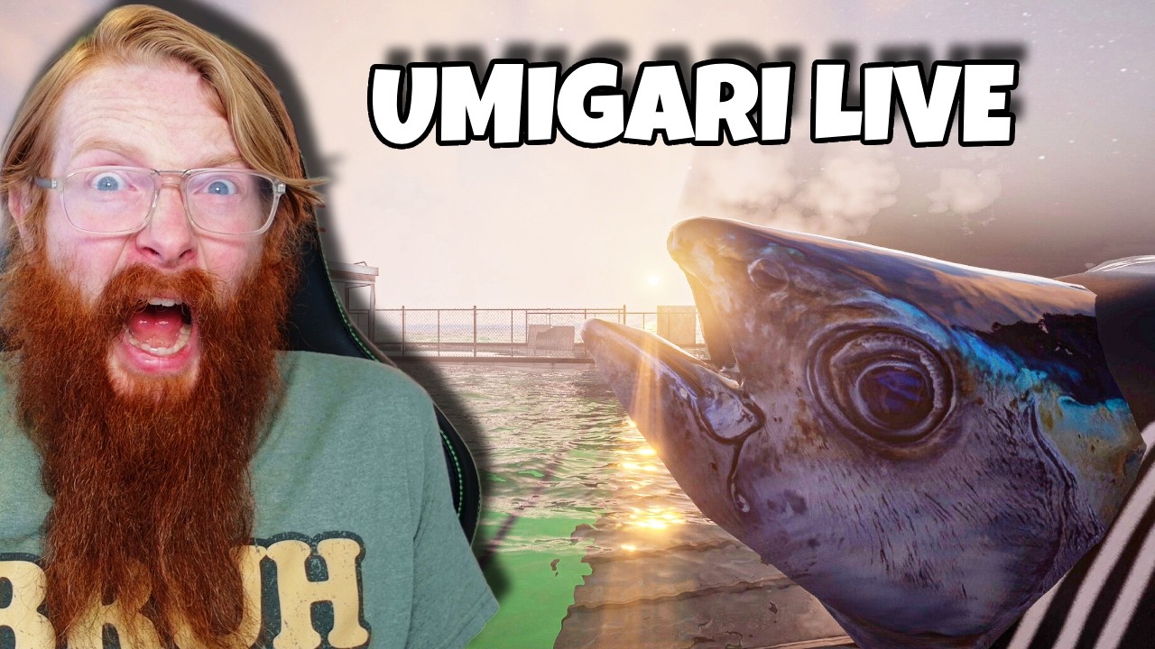 🍋LIVE - Umigari Gameplay – Indie Fishing Horror (First Time Playing) 🍋