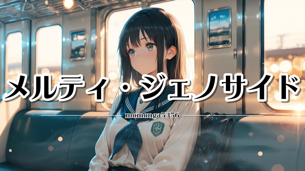【邦楽J-Pop】【テロップ】メルティ・ジェノサイド　#jpop    #bgm   #邦楽      #オリジナル曲  #suno  #バレンタイン