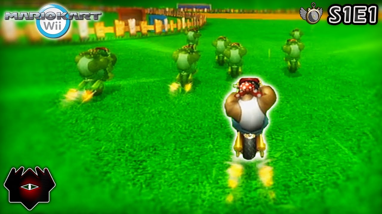 Дорога к мастерству — онлайн-зал для гонок на время [S1E1] — Mario Kart Wii