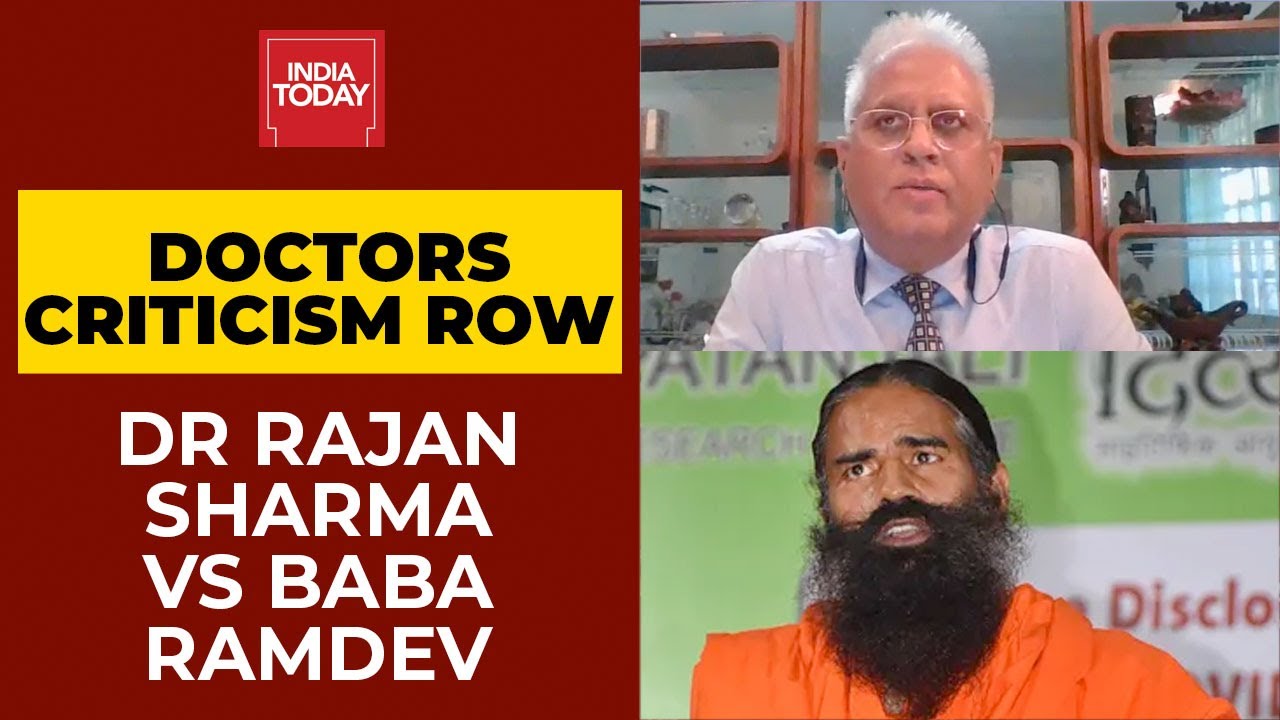 Baba Ramdev's Remarks On Allopathy Spark Massive Outrage: Dr Rajan Sharma Vs Baba Ramdev