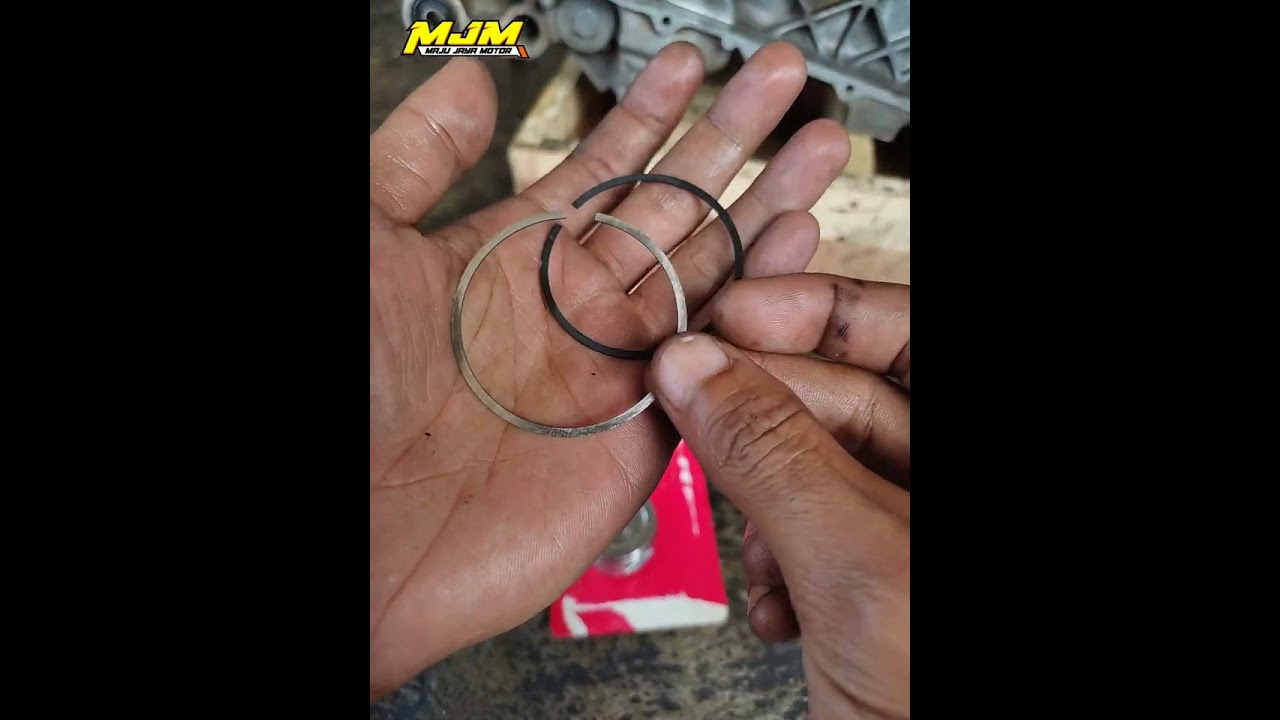 CARA PASANG RING PISTON MOTOR