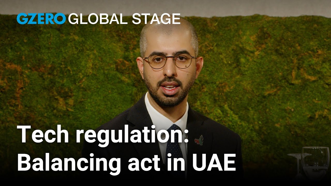 Understand AI first, then regulate, urges UAE AI minister Omar Sultan al Olama | Global Stage