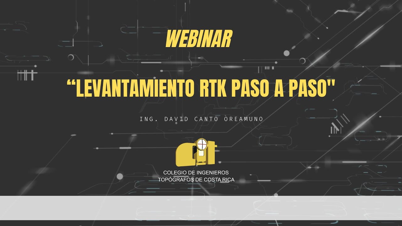 Levantamiento RTK paso a paso