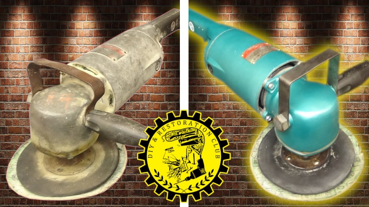 Electric Disc Sander Restoration | Dirt like fossils