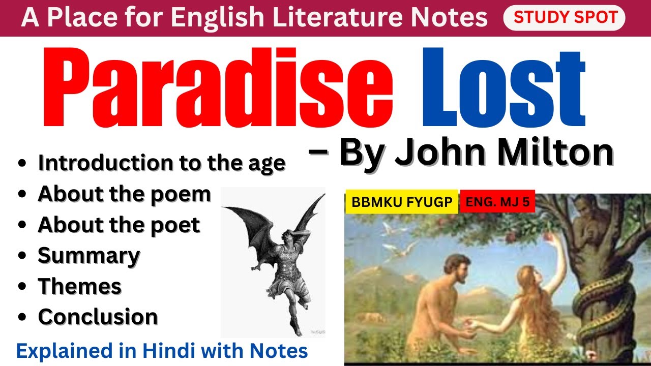 Paradise Lost Book 1 by John Milton