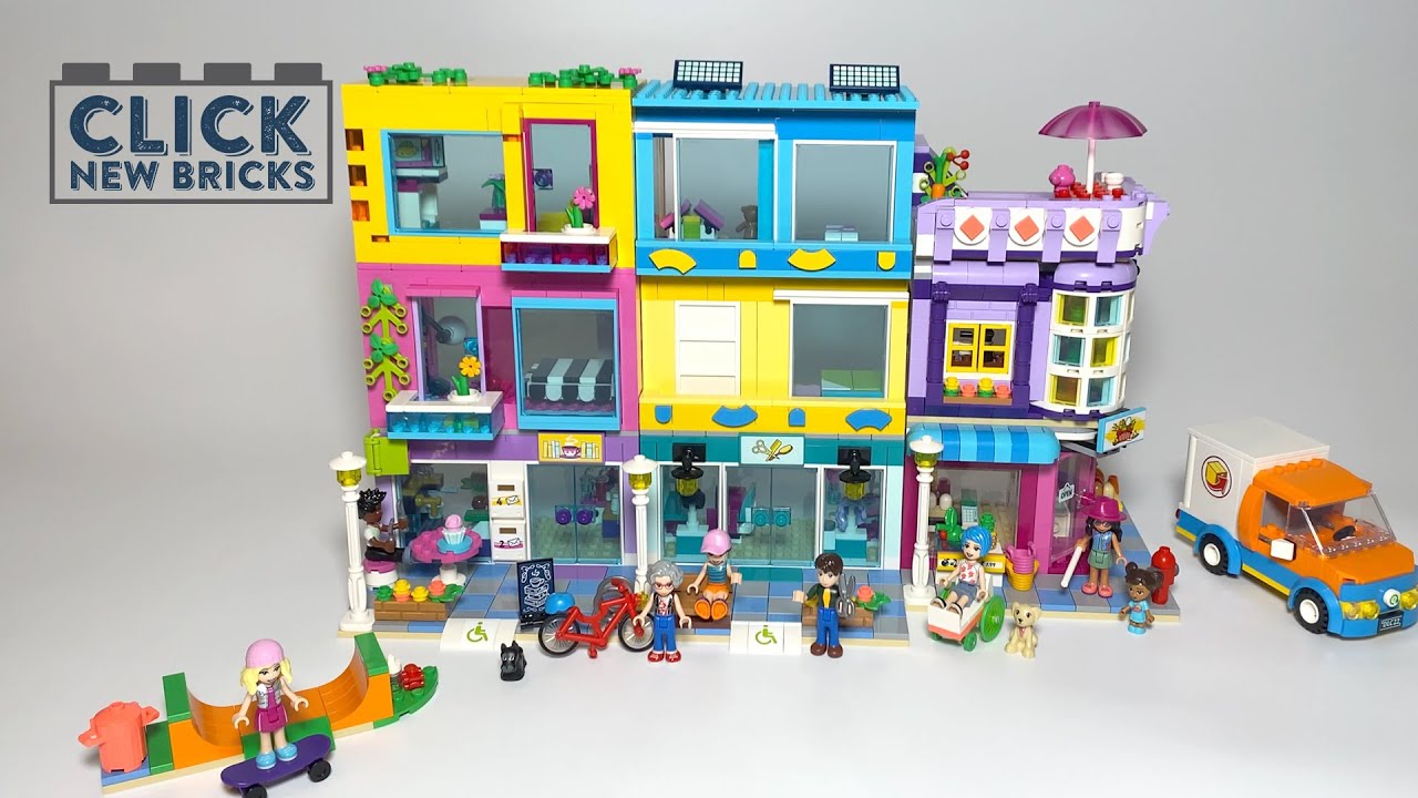 Lego Friends 41704 - Main Street Building Speed Build (New 2022)