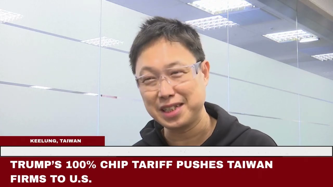 Taiwan Chip Design Firm Seeks U S  Supply Amid Trump’s 100% Semiconductor Tariff Threats
