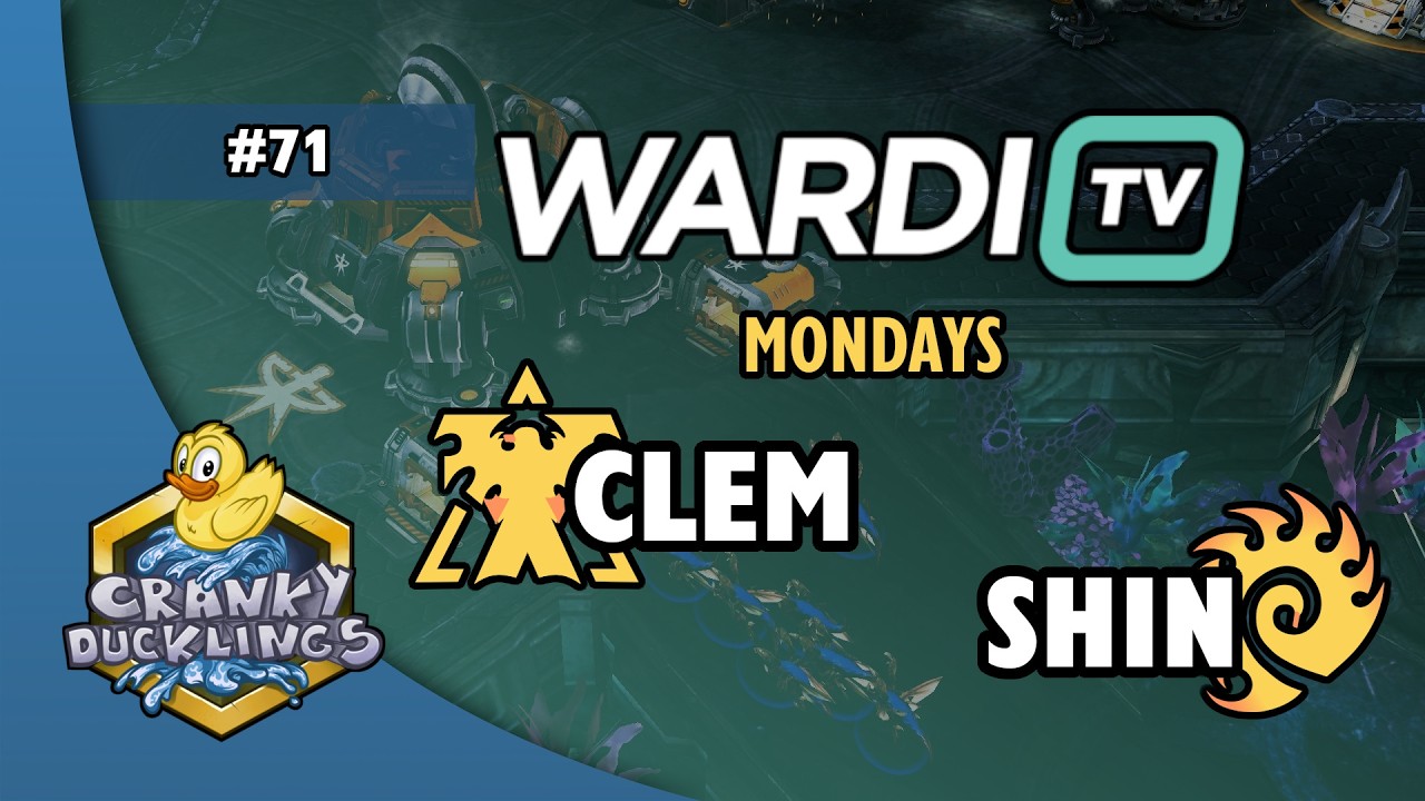 Clem vs SHIN - TvZ | WardiTV Mondays #71 | Weekly StarCraft 2 Tournament