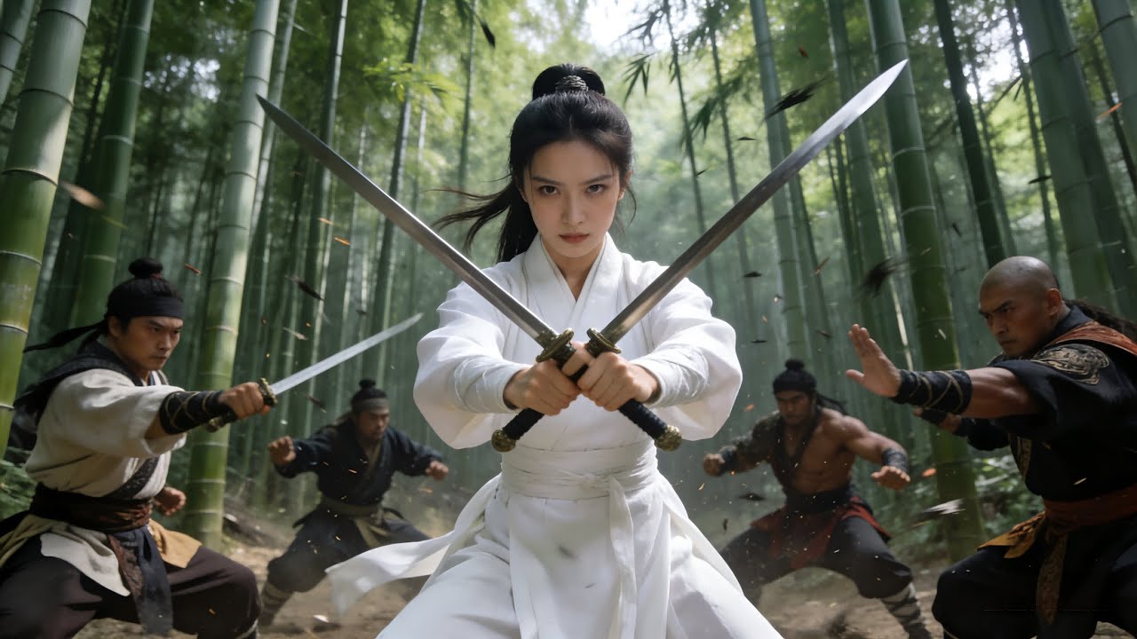 江湖惡賊偷襲無辜少女，誰料她竟是天下第一功夫高手！