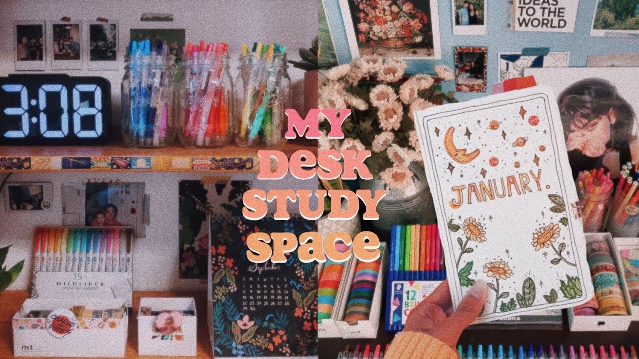 How To Create A Study Space + Tour