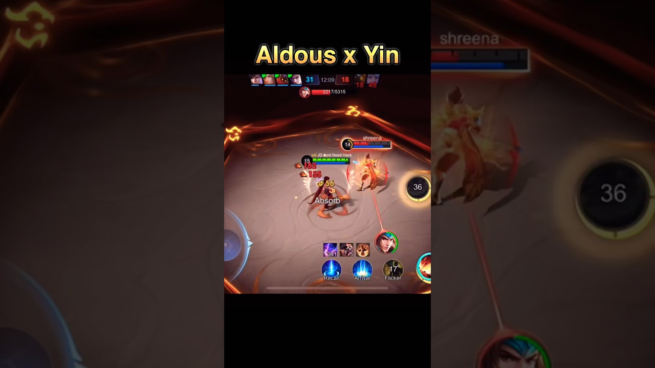 Aldous x Yin = Cry Zilong Ulti Combo #mobilelegends #hyperblend #mlbb #hyperblendmode #mlbb