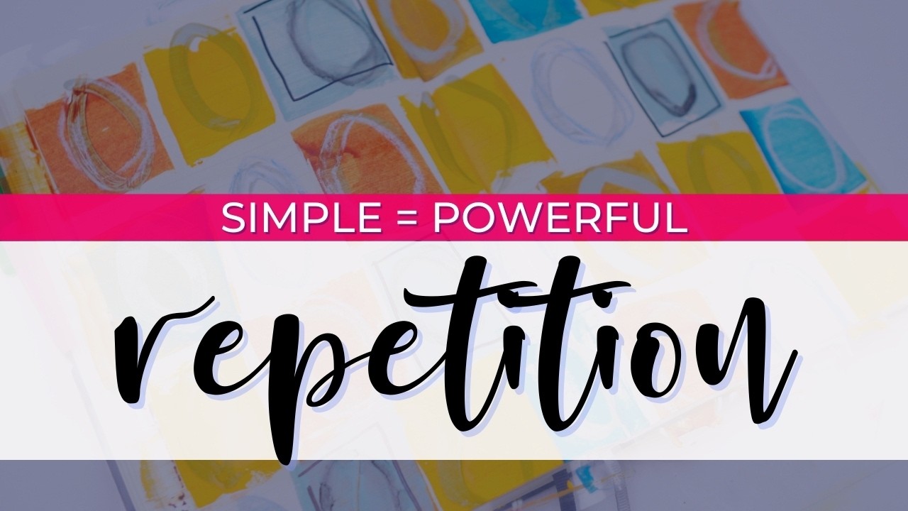 How to Build a Creative Habit with Easy Sketchbook Pages + Repetition
