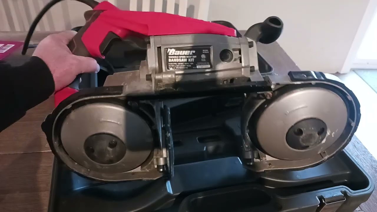  Bauer portable band saw,  My thoughts and issues 