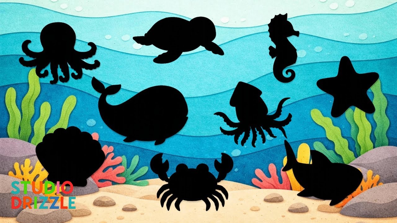 Guess the Sea Animal🌊| Ocean Song for Kids | Bolti Kids Songs