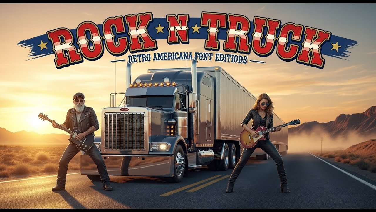 Rock Country Highway Truck Music – Steel Roads | Rock N Roll New York #RockCountry #TruckMusic