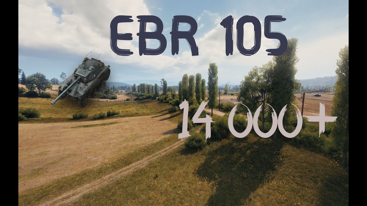 EBR 105 s asistencí přes 14 000 | WoT replay - #02 |  Antonek