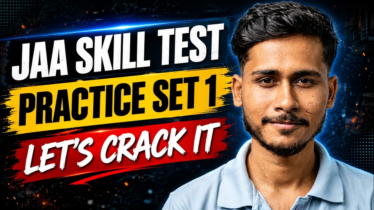 Gauhati High Court JAA Skill Test 2026 | Practice Set 1 | MS Word Practical | Real Exam Pattern