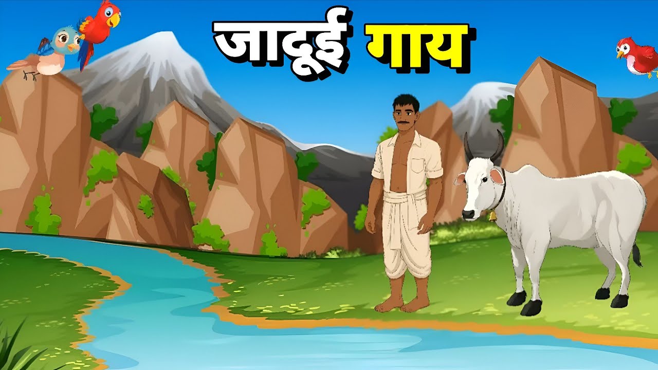 जादुई गाय || Jadui Gay || Hindi kahani cartoon || Hindi stories 