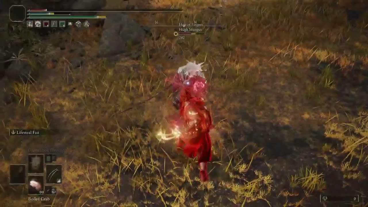 Lifesteal Fist w Electrify Armament ain't too bad - RL172 Invasion